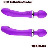  Máy Rung Thụt Tốc Độ Cao 2 Đầu Có Chế Độ Gia Nhiệt Kích Thích 