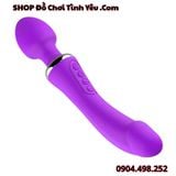  Máy Rung Thụt Tốc Độ Cao 2 Đầu Có Chế Độ Gia Nhiệt Kích Thích 