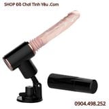  Máy Súng Dương Vật Giả Gân Nổi Rung Thụt Mạnh Có Sưởi Ấm DIBE 