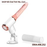  Máy Súng Dương Vật Giả Gân Nổi Rung Thụt Mạnh Có Sưởi Ấm DIBE 