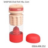  Máy Thủ Dâm Trong Suốt Rung Hút Mạnh Có Lưỡi Liếm PRETTY LOVE 