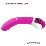  Máy Xoay Lưỡi Liếm 2 Đầu Kết Hợp Rung 12 Chế Độ SEXY TONGUE 