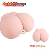  Mông âm đạo giả 4D silicone mềm mịn rung rên kẹp hút massage 