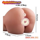 Mông Giả Lỗ Âm Đạo Hậu Môn Rung Rên Kẹp Hút Cảm Biến Nhiệt 