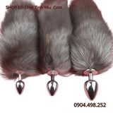  Nút Cắm Hậu Môn Đuôi Cáo Kim Loại Gợi Cảm Có Thể Tháo Rời 