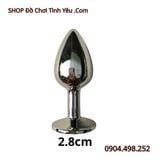  Nút Cắm Hậu Môn Đuôi Cáo Kim Loại Gợi Cảm Có Thể Tháo Rời 