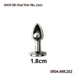  Nút Cắm Hậu Môn Đuôi Cáo Kim Loại Gợi Cảm Có Thể Tháo Rời 