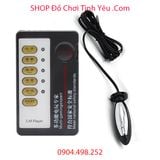  Nút Cắm Hậu Môn Kích Điện Có Điều Khiển Thủ Dâm Cho Nam Nữ 