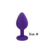  Nút Cắm Hậu Môn Silicone Mềm Mại Kích Thích Tuyến Tiền Liệt 