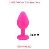  Nút Cắm Hậu Môn Silicone Mềm Mại Kích Thích Tuyến Tiền Liệt 