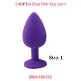  Nút Cắm Hậu Môn Silicone Mềm Mại Kích Thích Tuyến Tiền Liệt 