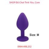  Nút Cắm Hậu Môn Silicone Mềm Mại Kích Thích Tuyến Tiền Liệt 
