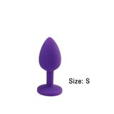  Nút Cắm Hậu Môn Silicone Mềm Mại Kích Thích Tuyến Tiền Liệt 