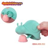  Ốc Sên Liếm Lưỡi Kết Hợp Rung Hút Kích Thích Âm Đạo Đầu Ti 
