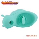  Ốc Sên Liếm Lưỡi Kết Hợp Rung Hút Kích Thích Âm Đạo Đầu Ti 