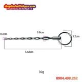  Ống Nong Niệu Đạo Thép Không Gỉ Kích Thích Cực Khoái Cho Nam 
