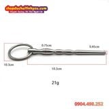  Ống Nong Niệu Đạo Thép Không Gỉ Kích Thích Cực Khoái Cho Nam 