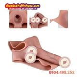  Quần Silicon Nối Liền Dương Vật To Dài Rỗng Ruột Kích Thích 