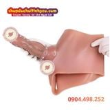  Quần dương vật giả rỗng ruột mặc gắn gai bi khủng cho nam 
