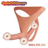  Quần Lót Silicon Liền Hai Đầu Dương Vật Giả Đặc Ruột Cho Les 