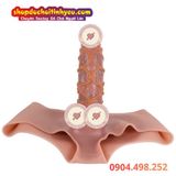  Quần Nối Liền Dương Vật Giả Rỗng Ruột Có Gân Dây Quanh Thân 