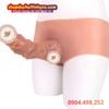 Quần Nối Liền Dương Vật Giả Rỗng Ruột Có Gân Dây Quanh Thân