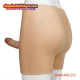  Quần Silicon Liền Cu Giả Đặc Ruột Ngoáy Sưởi Ấm Có Điều Khiển 