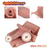  Quần Silicon Liền Dương Vật Rỗng Ruột Siêu Khủng Có Gân Xanh 