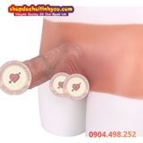  Quần Silicon Liền Dương Vật Rỗng Ruột Siêu Khủng Có Gân Xanh 