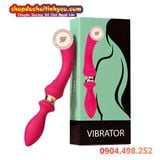  Que rung hai đầu cong massage điểm G mô phỏng dương vật 