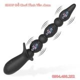  Que Rung Hậu Môn Cầm Tay 10 Tần Số Có Hạt Silicone Đầu Nhọn 