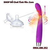  Que Rung Thủ Dâm Âm Đạo Kích Thích Điểm G Tích Hợp Gia Nhiệt 