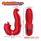  Râu Bạch Tuộc Rung Lắc Kèm Đầu Lưỡi Liếm Láp Âm Đạo Tê Dại 