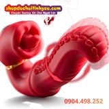  Râu Bạch Tuộc Rung Lắc Kèm Đầu Lưỡi Liếm Láp Âm Đạo Tê Dại 