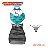  Set Váy Siêu Mỏng Hở Lưng Cosplay Tiểu Thư Phong Cách Cổ Điển 