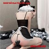  Set Váy Ren Mỏng Hóa Trang Nàng Hầu Gái Hư Hỏng Khiêu Dâm 