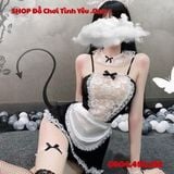  Set Váy Ren Mỏng Hóa Trang Nàng Hầu Gái Hư Hỏng Khiêu Dâm 