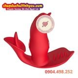  Sextoy Đeo Âm Đạo Ba Đầu Lưỡi Rung Liếm MAGIC KISS VIBRATOR 