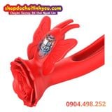  Sextoy Bướm Hoa Hồng Rung Có Nhánh Móc Sướng Đeo Trong Âm Đạo 