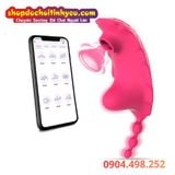  Sextoy Rung Hút Mặc Âm đạo Có Đuôi Nhét Lỗ Hậu Điều Khiển App 