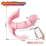  Sextoy Rung Ngoáy Đeo Âm Đạo Kích Thích 3 Điểm Điều Khiển App 