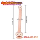  Strap On Kèm Dương Vật Giả Gân Nổi To Khủng Dài 41cm Cho Les 