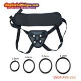  Strap On Quần Lót Dây Đeo Dương Vật Giả Đế Hít Dành Cho Les 