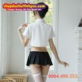  Thời trang cosplay đồng phục học sinh gợi cảm dễ thương hở bạo 