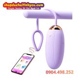  Trứng Rung 10 Chế Độ Có Vân Nổi Dài Ma Sát Điều Khiển Từ Xa 