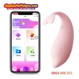  Trứng Rung Cá Heo Pipi Kích Thích Âm Đạo Có Điều Khiển App 