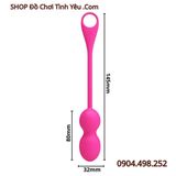  Trứng Rung Đa Chế Độ Điều Khiển Qua App PRETTY LOVE ELVIRA 