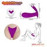  Trứng Rung Đeo Âm Đạo Có Đầu Gai Nổi Li Ti Điều Khiển Từ Xa 