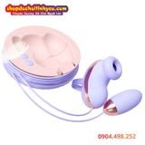  Trứng Rung Mini Kèm Máy Bú Hút Có Điều Khiển App MAGIC BOX 