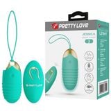  Trứng Rung Mini Mẫu Gợn Sóng Có Điều Khiển Không Dây JESSICA 